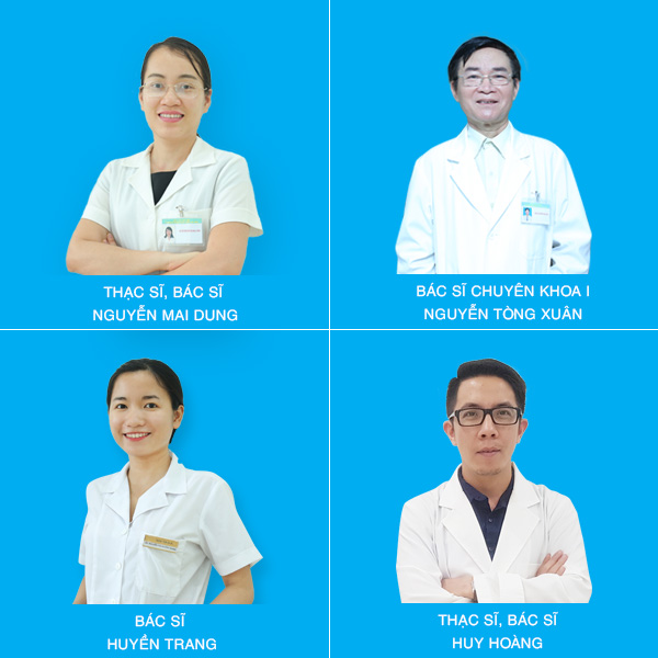Đội ngũ Bác sĩ tại Phòng khám da liễu Hà Nội luôn sẵn sàng giúp bạn
