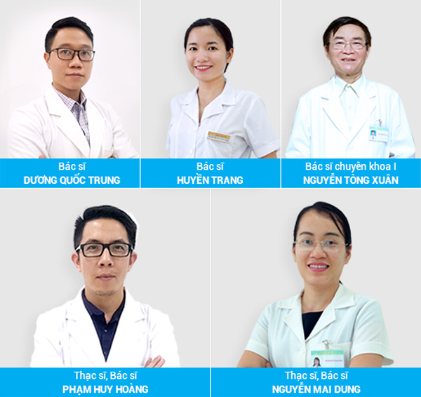 Đội ngũ Bác sĩ tại Phòng khám da liễu Hà Nội luôn sẵn sàng giúp bạn