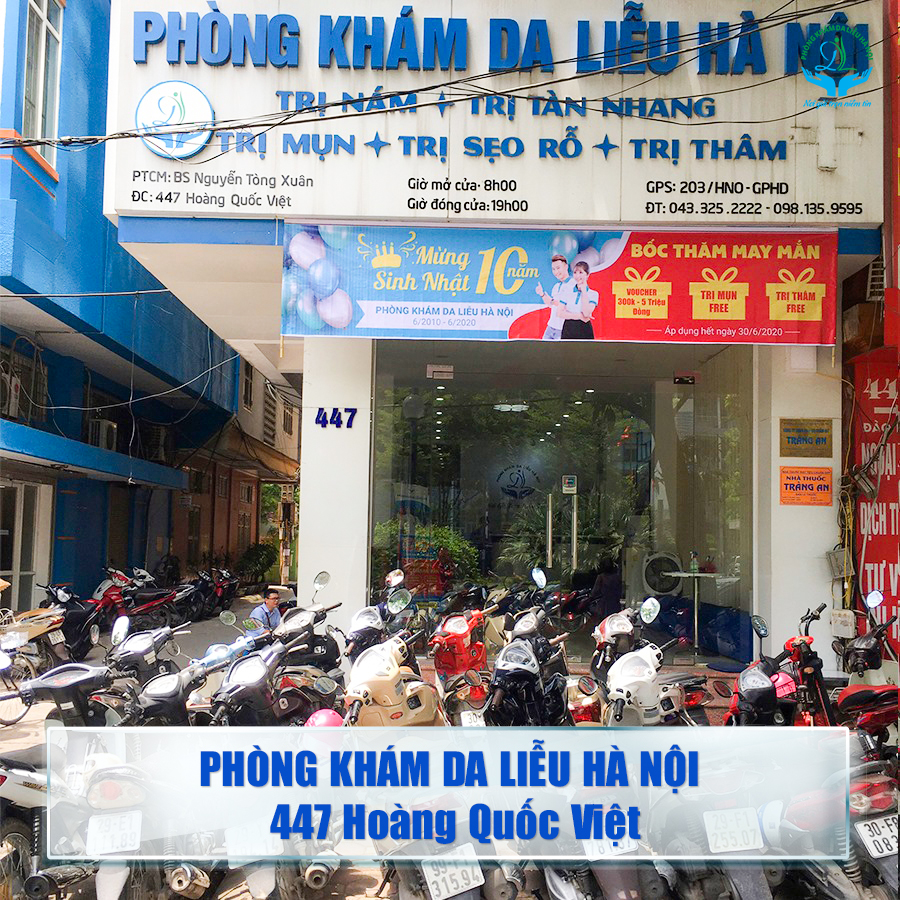 Phòng khám da liễu Hà Nội 447 Hoàng Quốc Việt, Bắc Từ Liêm, Hà Nội