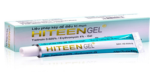 Thuốc trị mụn Hiteen gel có những tác dụng phụ hay không?

