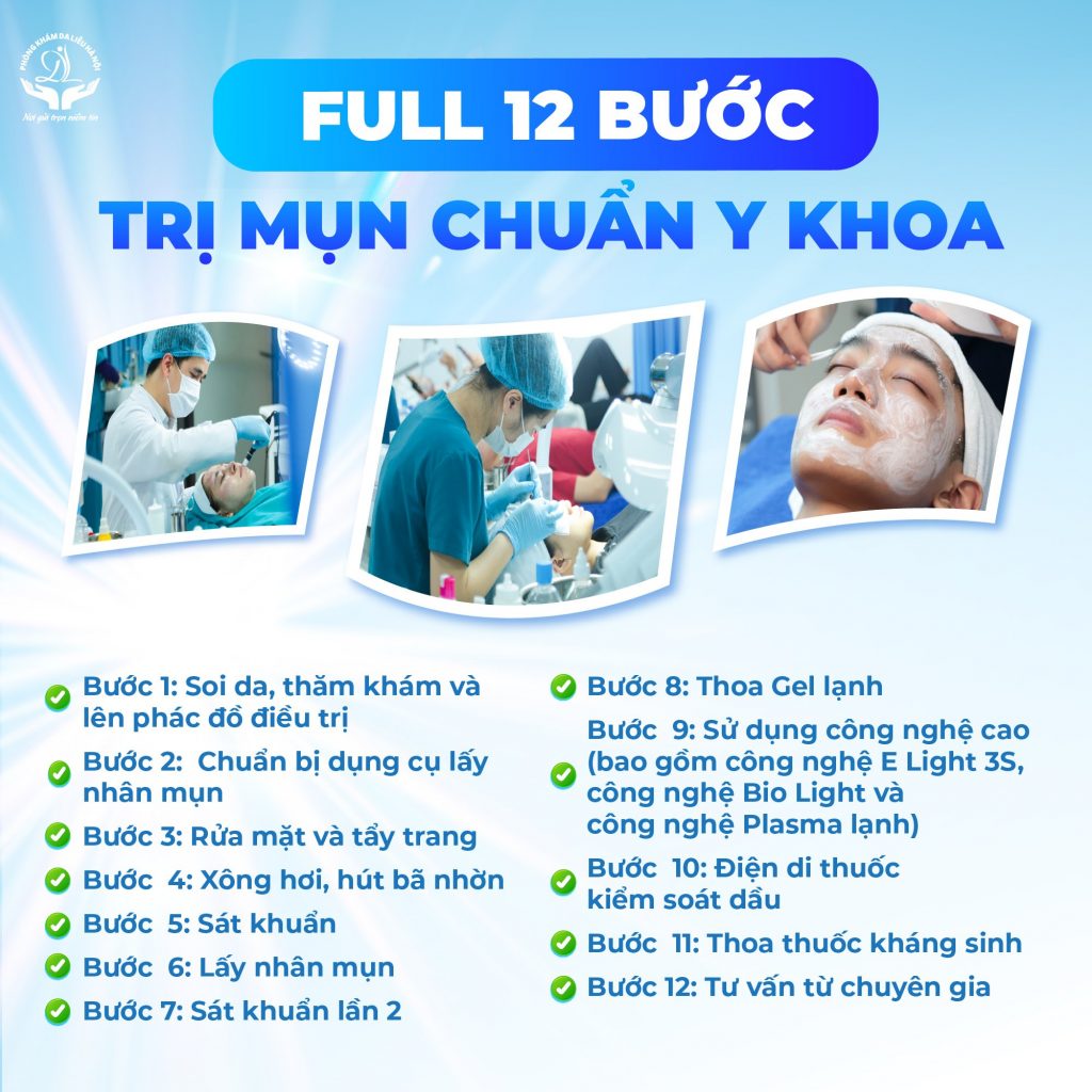 Điều trị mụn lưng lâu năm hiệu quả nhanh nhất