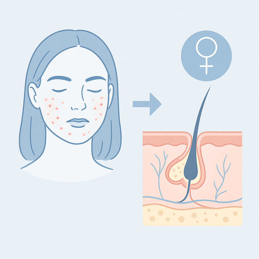 Bí quyết chăm sóc da khi bị mụn nội tiết không thể bỏ qua