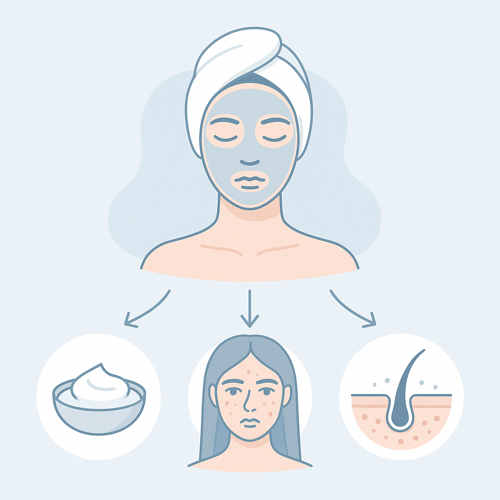 Cách làm mặt nạ trị mụn nội tiết tại nhà cực đơn giản