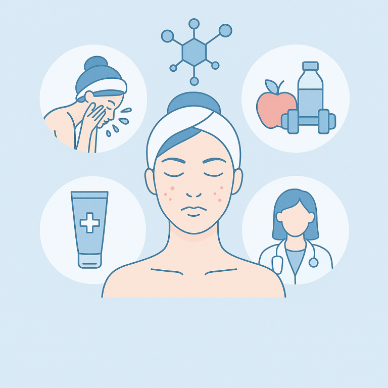Cách phòng tránh mụn nội tiết khi thay đổi hormone mạnh