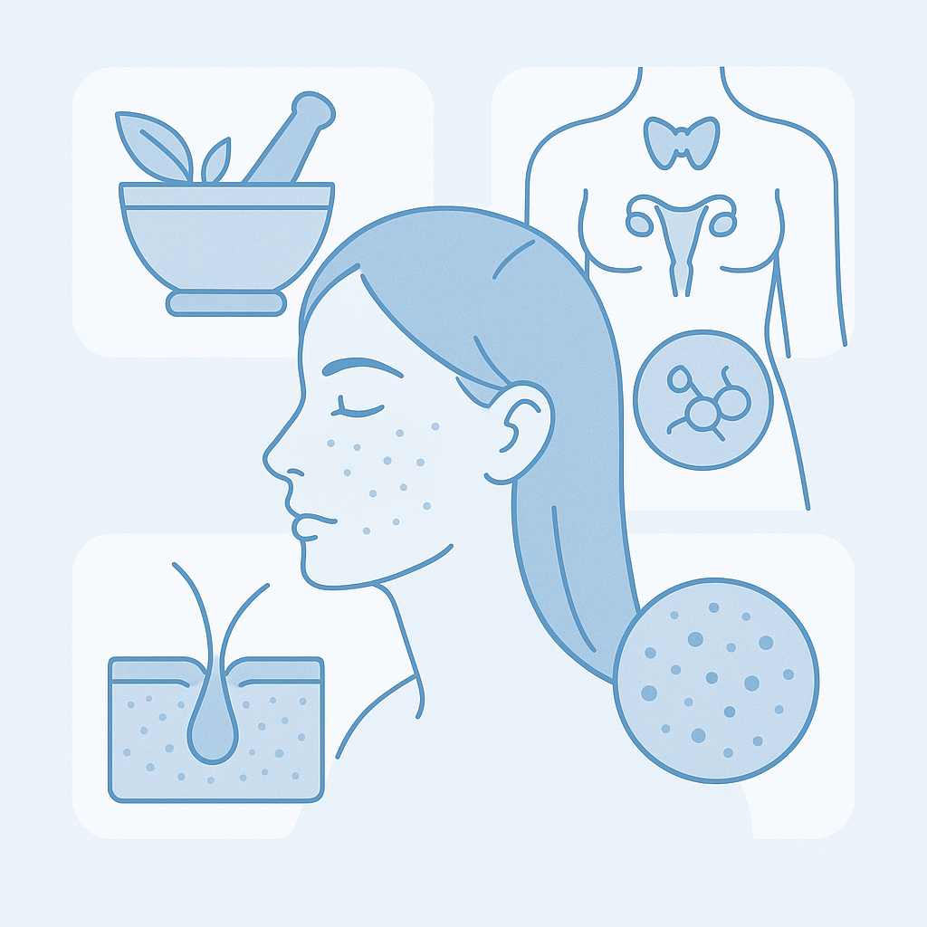 Cách trị mụn nội tiết bằng thuốc nam an toàn, không tái phát