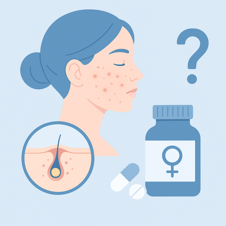 Dùng hormone điều trị mụn nội tiết có an toàn không?