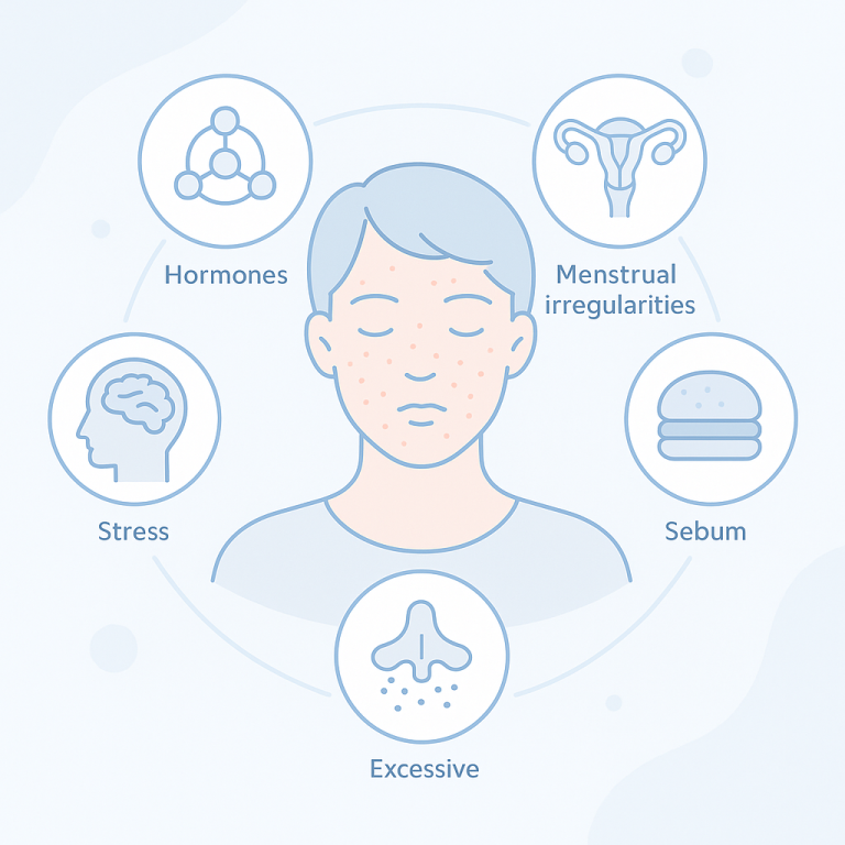 Khám phá 5 nguyên nhân chính gây mụn nội tiết ở tuổi dậy thì
