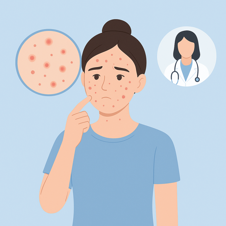 Mụn nội tiết có tự khỏi không? Khi nào cần đi khám bác sĩ?