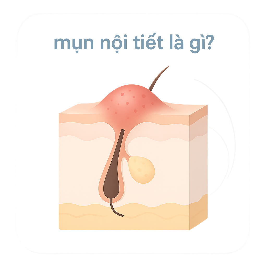 Mụn nội tiết gây ra do đâu? Dấu hiệu và cách phòng ngừa