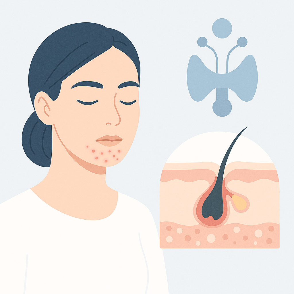 Mụn nội tiết nổi nhiều ở cằm: Tại sao và làm thế nào chữa?