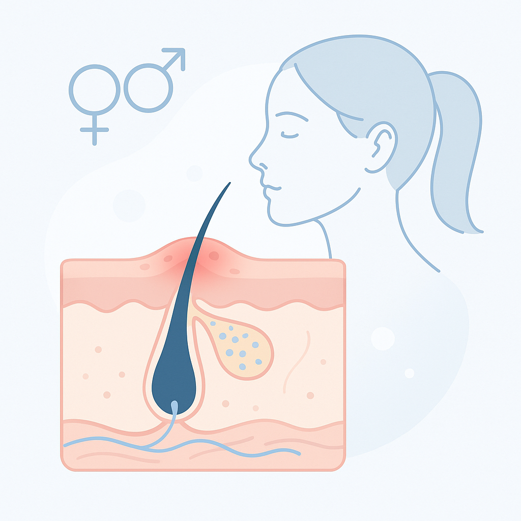 Mụn nội tiết ở nữ giới: Nguyên nhân và cách chăm sóc da đúng cách