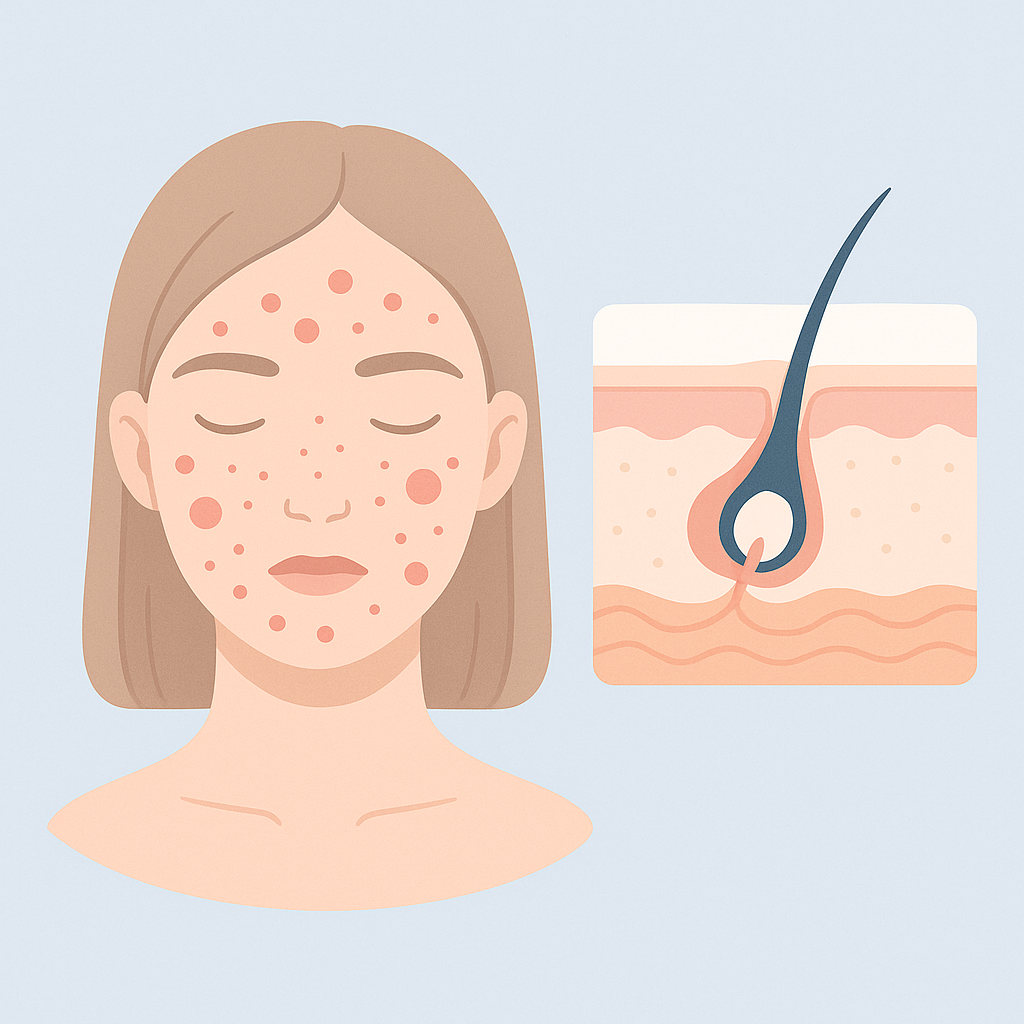 Mụn nội tiết ở tuổi dậy thì và cách xử lý an toàn, không để lại sẹo