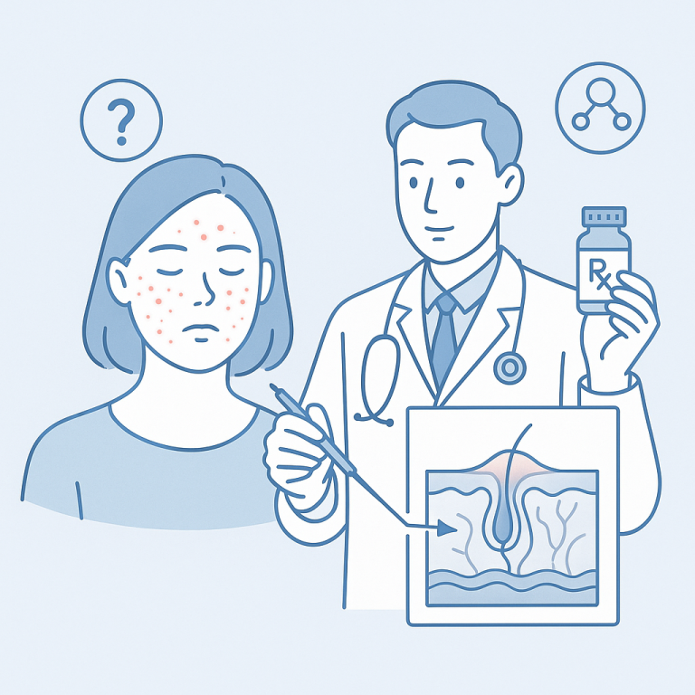 Mụn nội tiết tái phát nhiều lần? Hướng xử lý chuyên sâu
