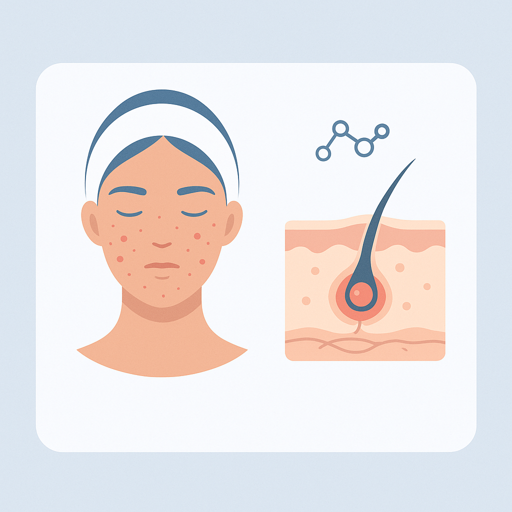 Mụn nội tiết và cách điều chỉnh chế độ ăn uống hợp lý