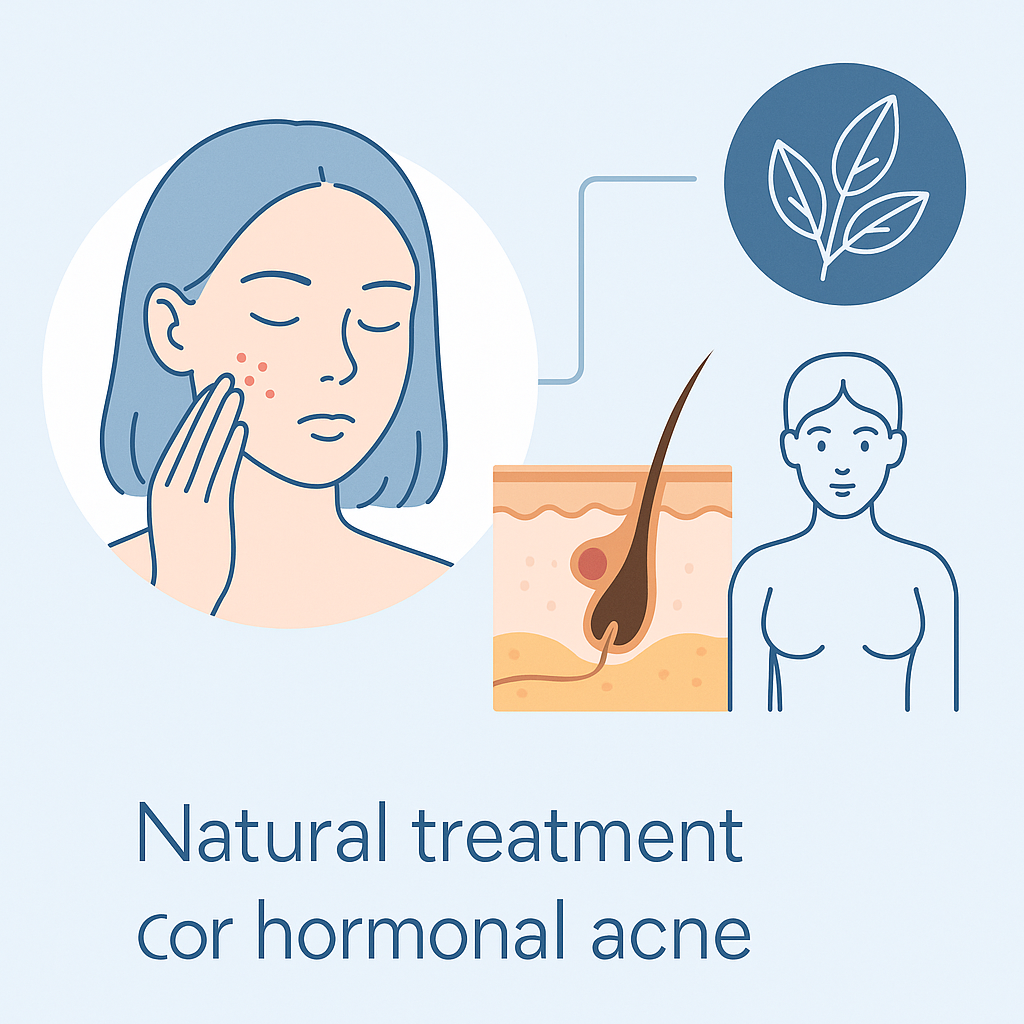 Phương pháp tự nhiên giúp đẩy lùi mụn nội tiết nhanh chóng