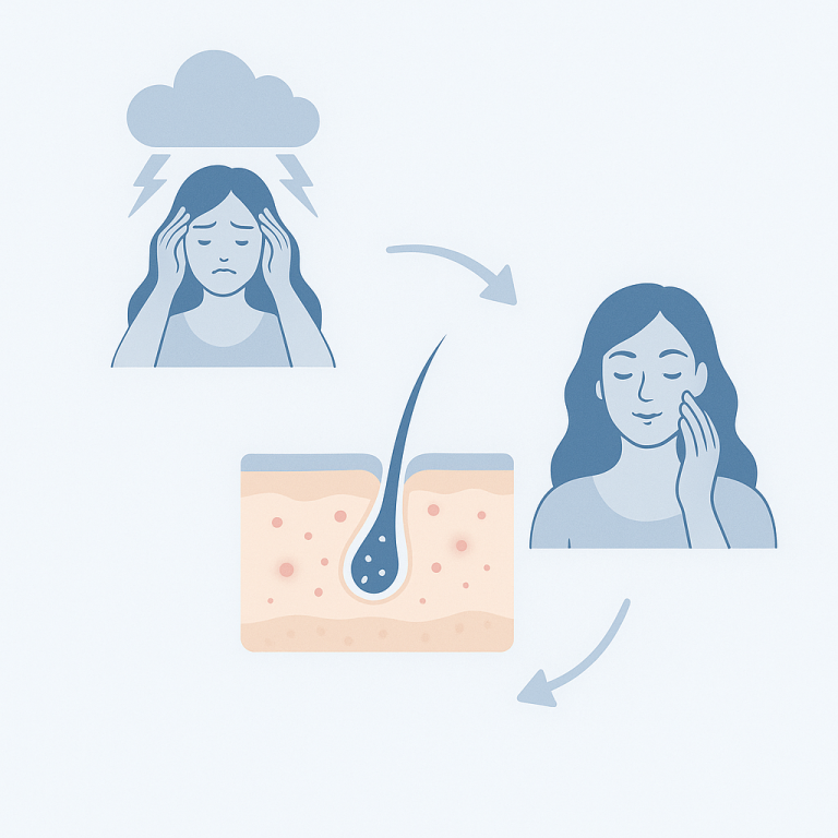 Tác động của stress đến mụn nội tiết và cách kiểm soát hiệu quả