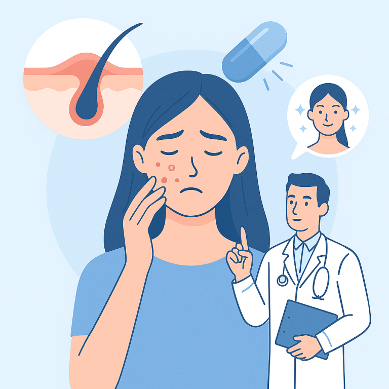 Tại sao mụn nội tiết khó chữa? Lời khuyên từ chuyên gia da liễu